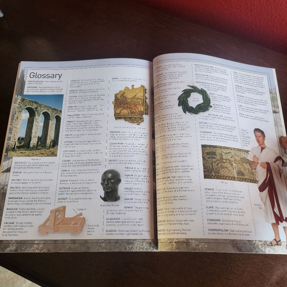 DK Eyewitness ~ Ancient Rome - Learning Book - Picture 9 of 9